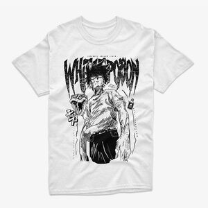Poison White Graphic cotton T-Shirt
